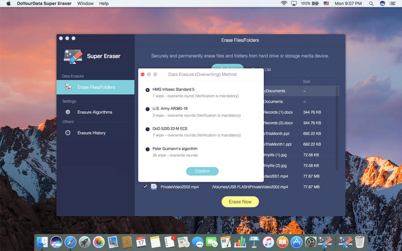 DoYourData Super Eraser 5.7 for Mac|Mac版下载 | 彻底删除数据及文件