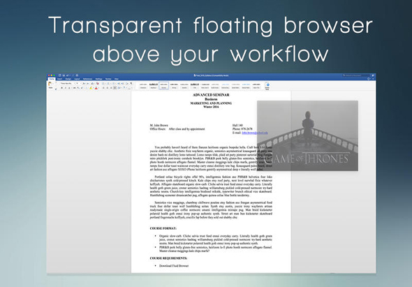 Fluid Browser 1.6 for Mac|Mac版下载 | 浏览器