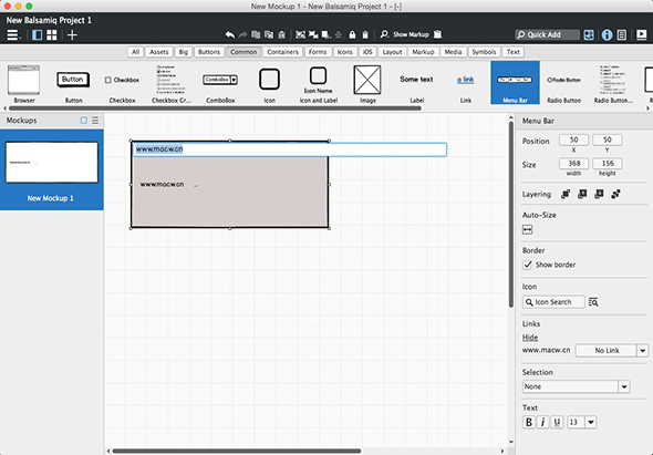 Balsamiq Mockups 3.5.17 for Mac|Mac版下载 | 交互原型设计软件