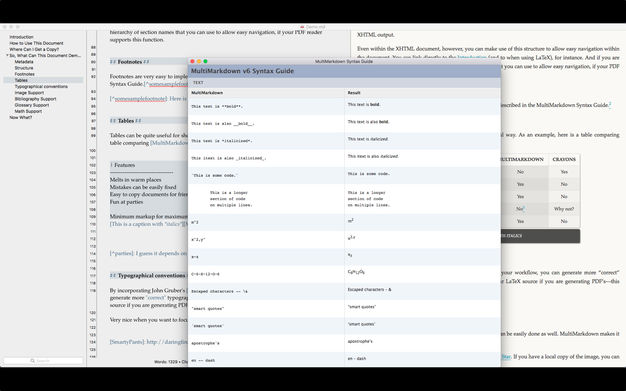 MultiMarkdown Composer 4 4.5.1 for Mac|Mac版下载 | Markdown文本编辑器