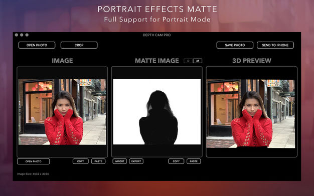 DepthCam Pro 1.2 for Mac|Mac版下载 | 照片景深编辑软件