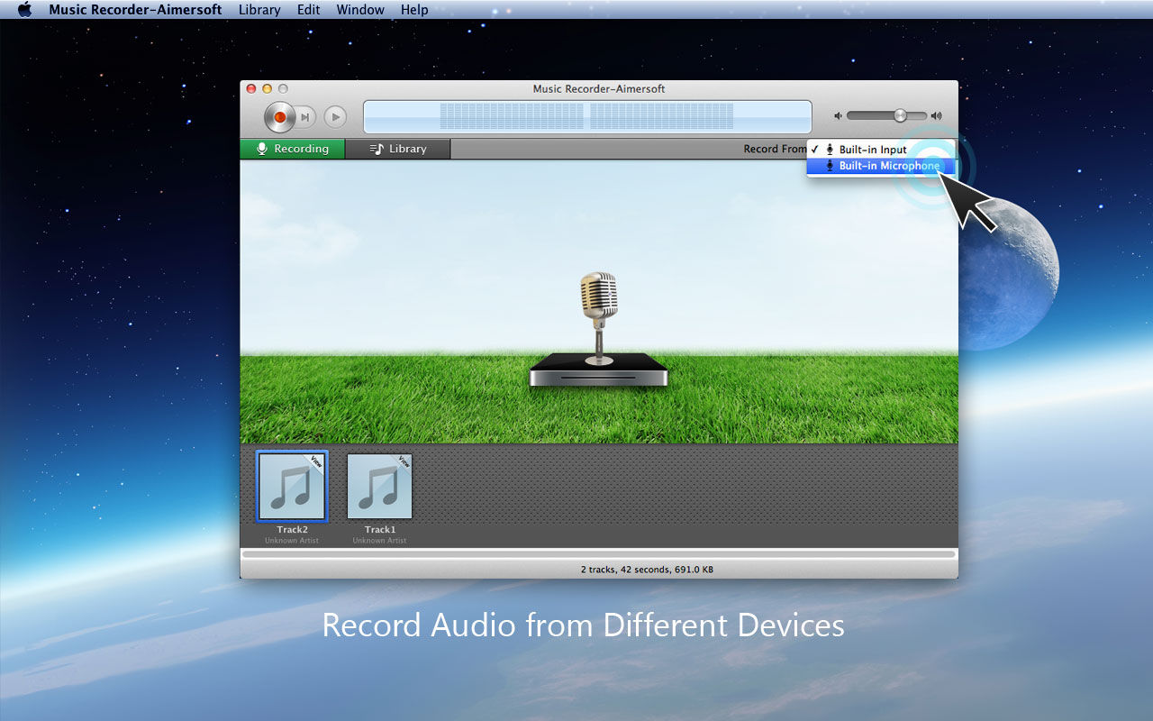 Aimersoft Music Recorder 2.4.3 for Mac|Mac版下载 | 录音软件