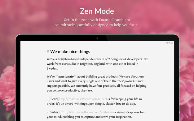 Focused 3.2 for Mac|Mac版下载 | 专注您的写作