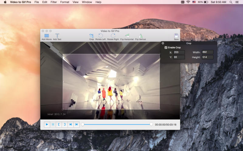 Video to GIF Pro 2.1.0 for Mac|Mac版下载 | 将视频转换成Gif