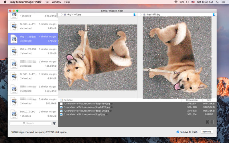 Easy Similar Image Finder 1.1 for Mac|Mac版下载 | 相似图片查找删除软件