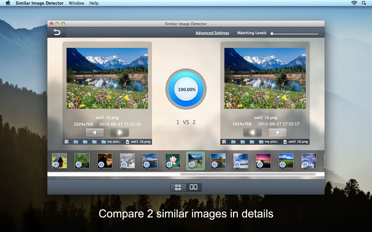 Similar Image Detector 2.0.0 for Mac|Mac版下载 | 相似重复照片图像查找