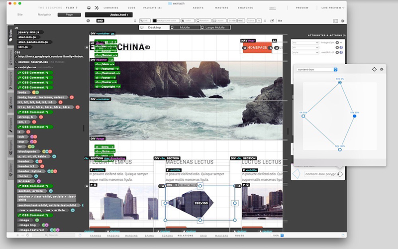 Flux 7 7.1.11 for Mac|Mac版下载 | 网页设计软件
