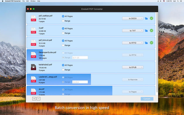 Enolsoft PDF Converter 4.1.0 for Mac|Mac版下载 | PDF格式转换