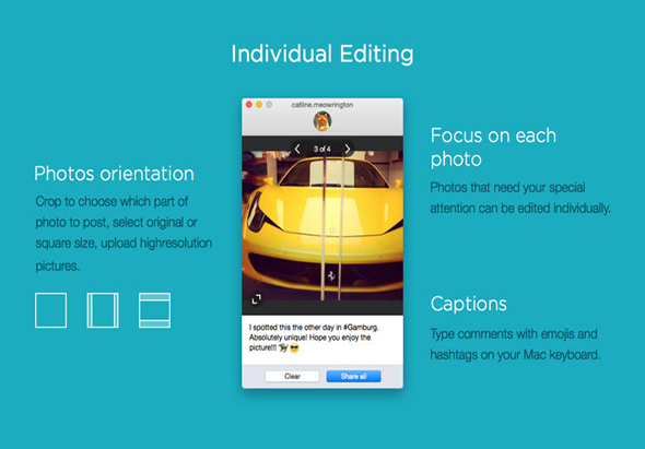 Uplet 1.2 for Mac|Mac版下载 | 批量上传照片和视频到Instagram