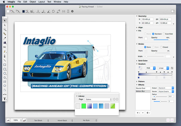 Intaglio 3.9.5 for Mac|Mac版下载 | 矢量绘图软件