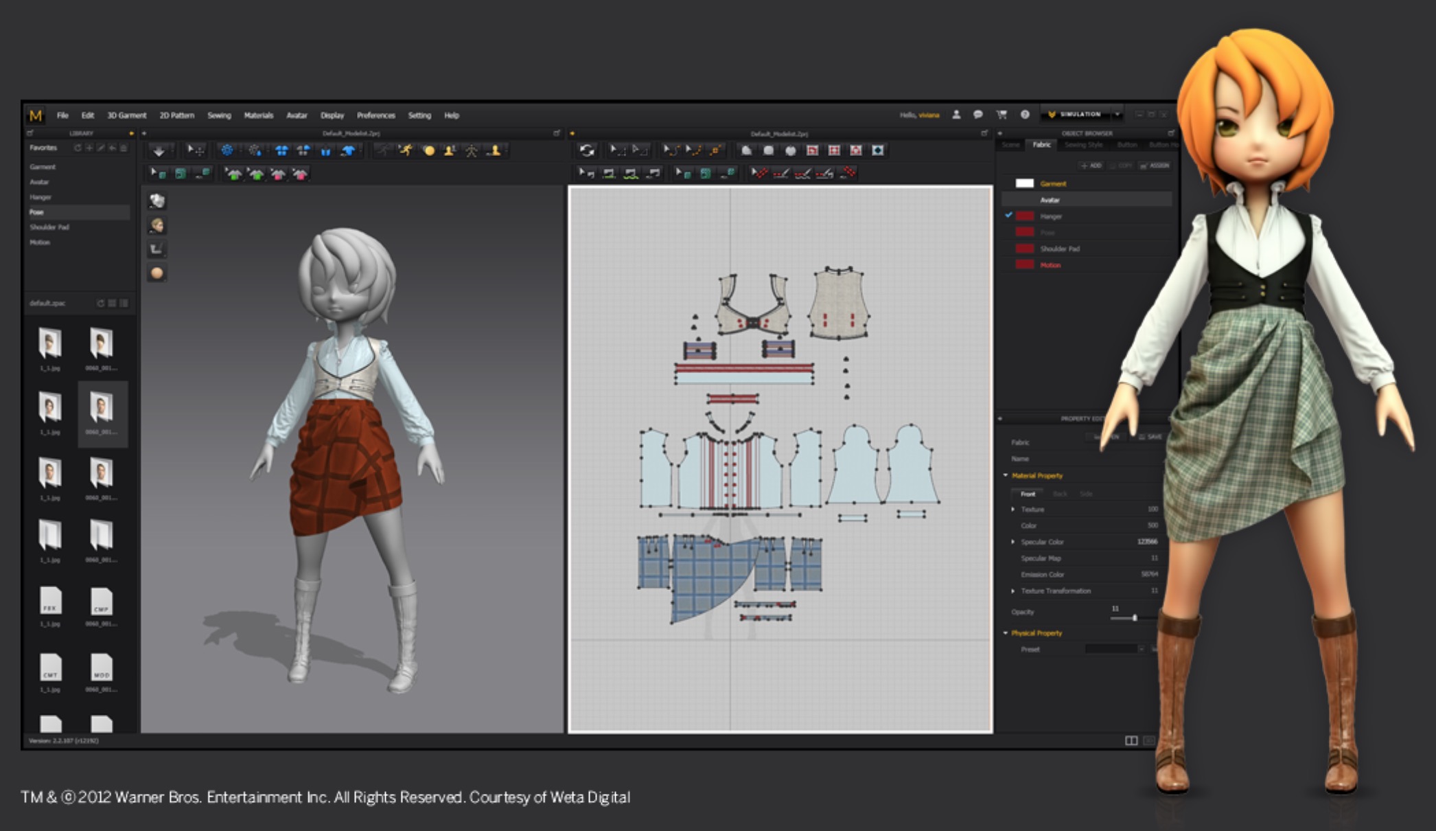 Marvelous Designer 7 7.5 for Mac|Mac版下载 | 3D服装设计软件