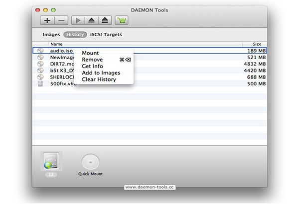 Daemon Tools 6.3.419 for Mac|Mac版下载 | 虚拟光驱
