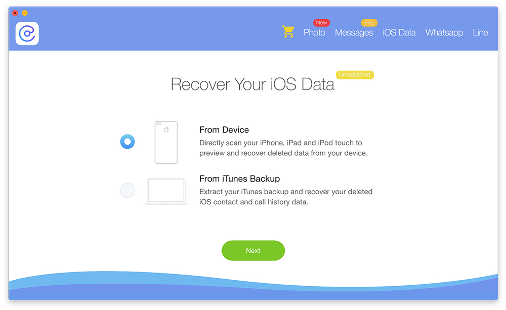 iPhone Data Recovery 2.2.0 for Mac|Mac版下载 | iPhone数据恢复
