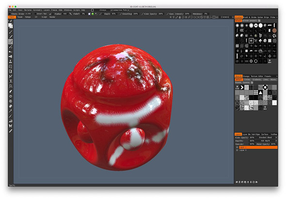 3D COAT 4.8.20 for Mac|Mac版下载 | 3D数字雕塑软件