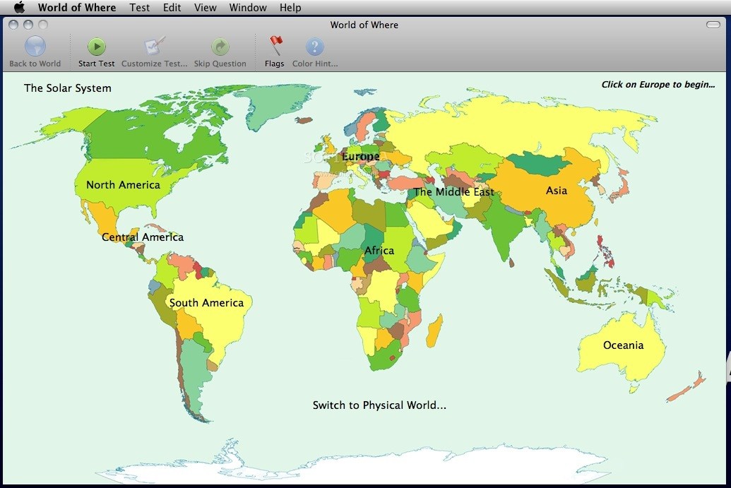World of Where 4.0.0 for Mac|Mac版下载 | 地理知识学习软件