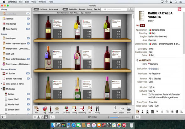 Vinoteka 3.6.2 for Mac|Mac版下载 | 酒窖管理软件