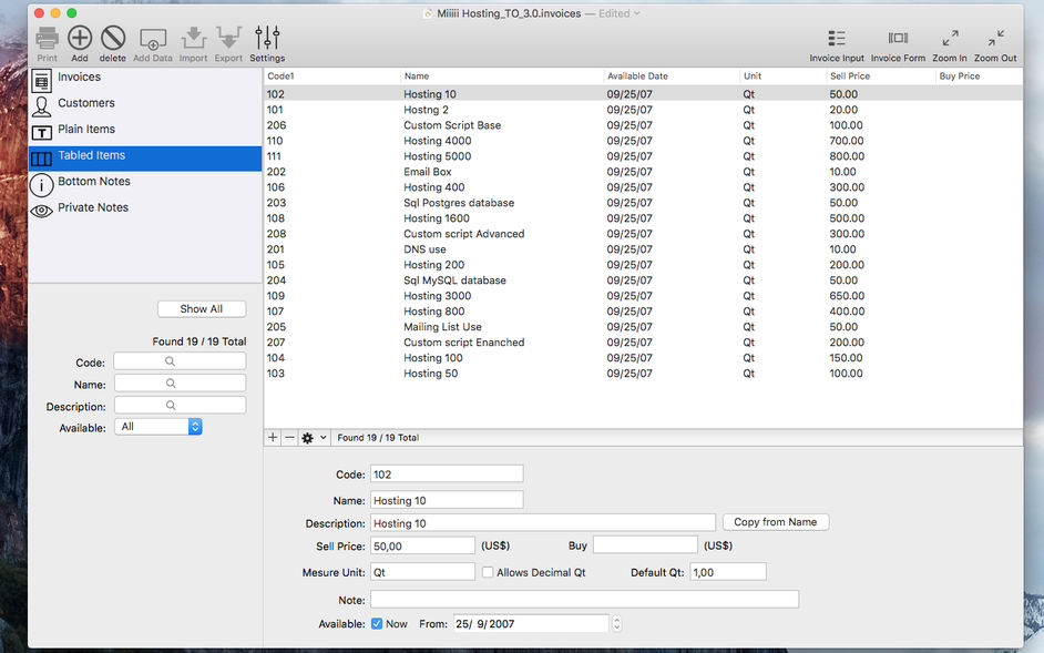Invoices 3 3.2 for Mac|Mac版下载 | 发票创建及管理软件