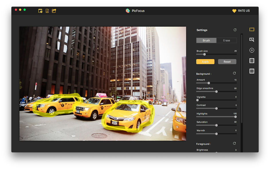 PicFocus 2.3 for Mac|Mac版下载 | 图片聚焦