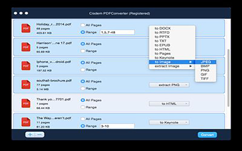 Cisdem PDFConverter 5.3.0 for Mac|Mac版下载 | PDF格式转换工具