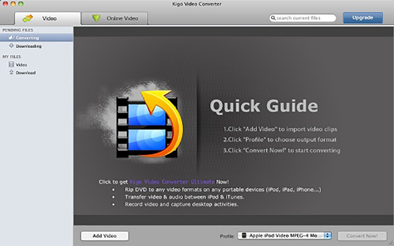 Kigo Video Converter 7.1.8 for Mac|Mac版下载 | 视频转换软件