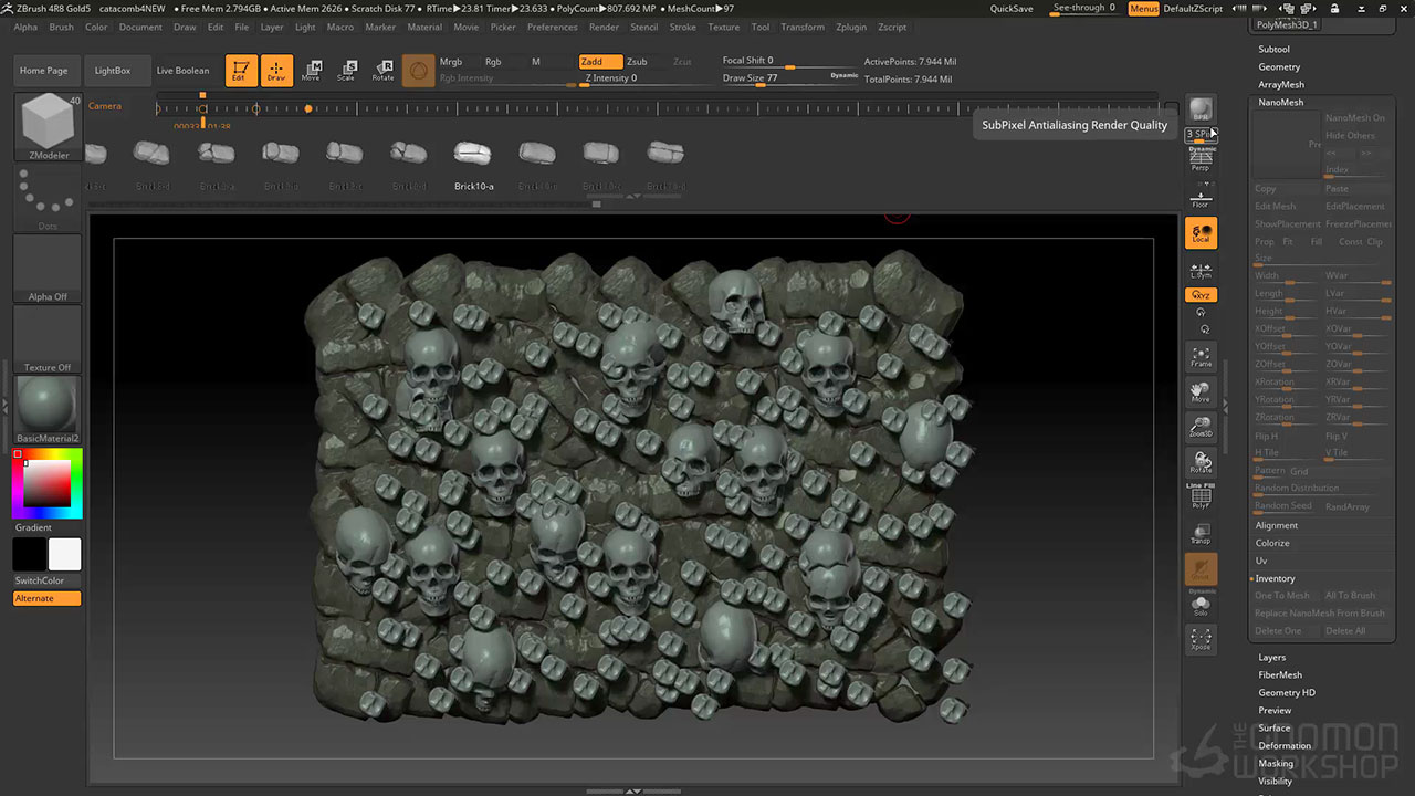 ZBrush 2018 4R8 for Mac|Mac版下载 | 数字雕刻绘画软件