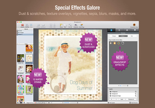 iScrapbook 7.0.4 for Mac|Mac版下载 | 数码剪贴簿