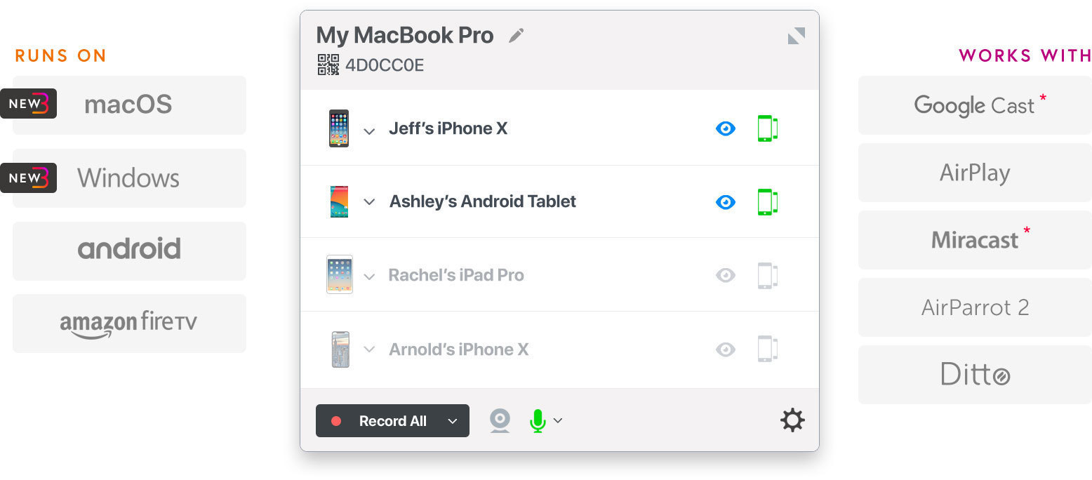 Reflector 3.0.2 for Mac|Mac版下载 | Airplay工具——在Mac上显示iphone屏幕
