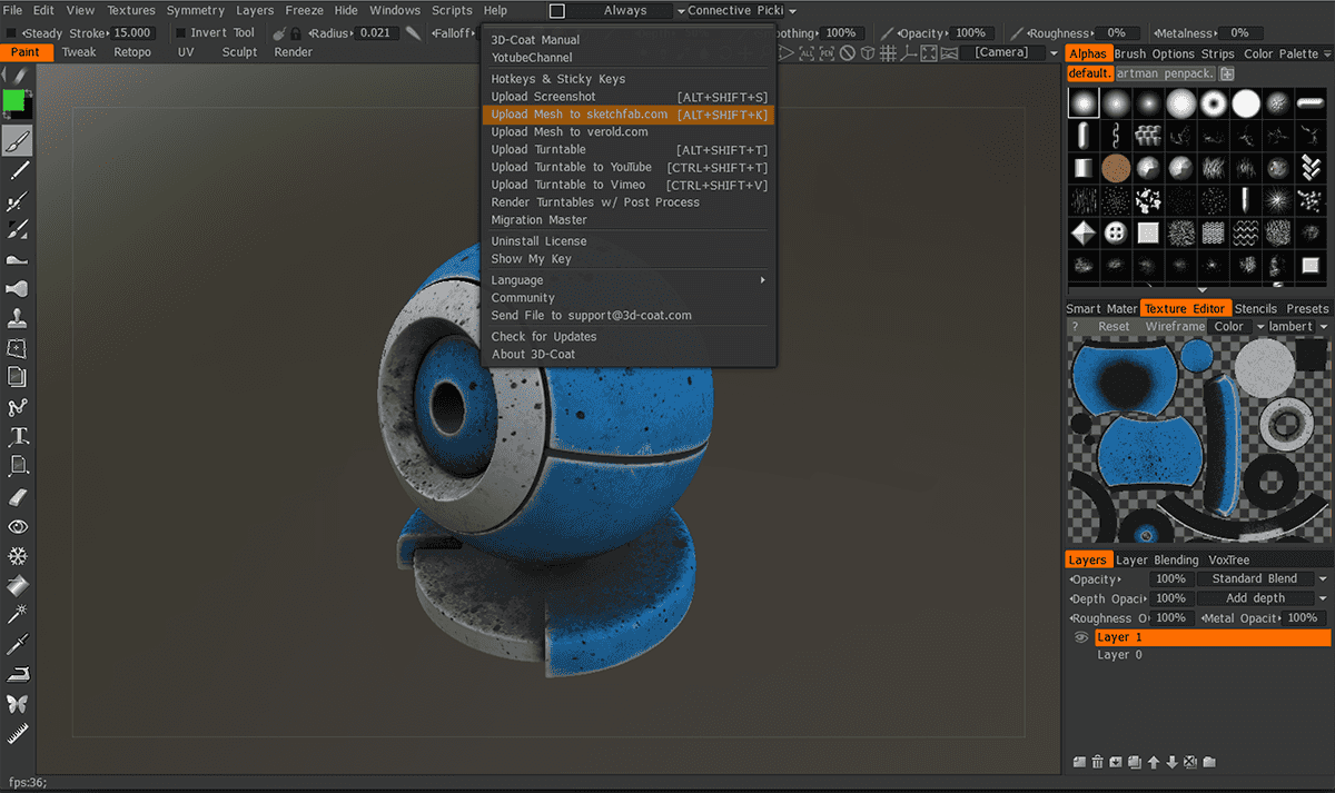 3D-Coat 4.8.10 for Mac|Mac版下载 | 3D设计软件