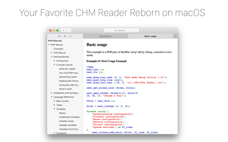 iCHM Pro 2.1.3 for Mac|Mac版下载 | CHM 阅读器