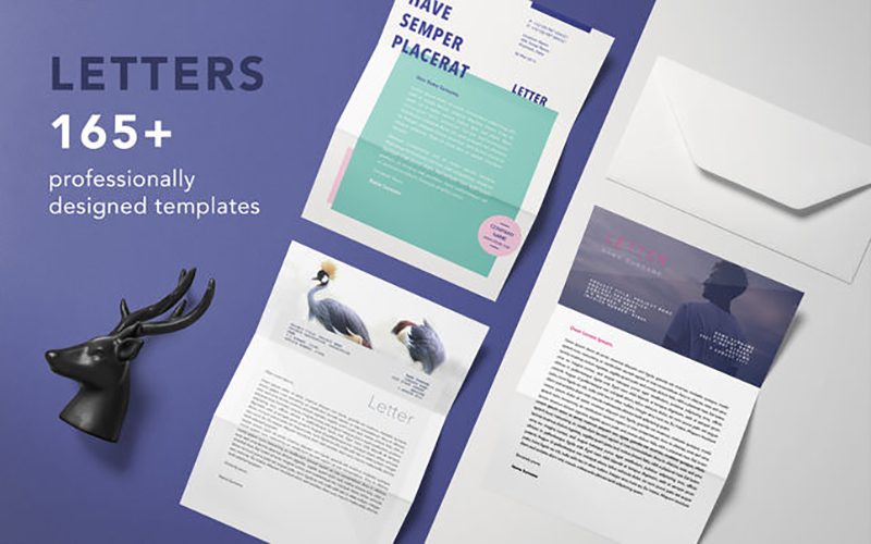 DesiGN Letters Templates 1.6 for Mac|Mac版下载 | Pages信件模板
