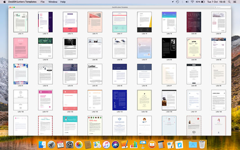 DesiGN Letters Templates 1.6 for Mac|Mac版下载 | Pages信件模板