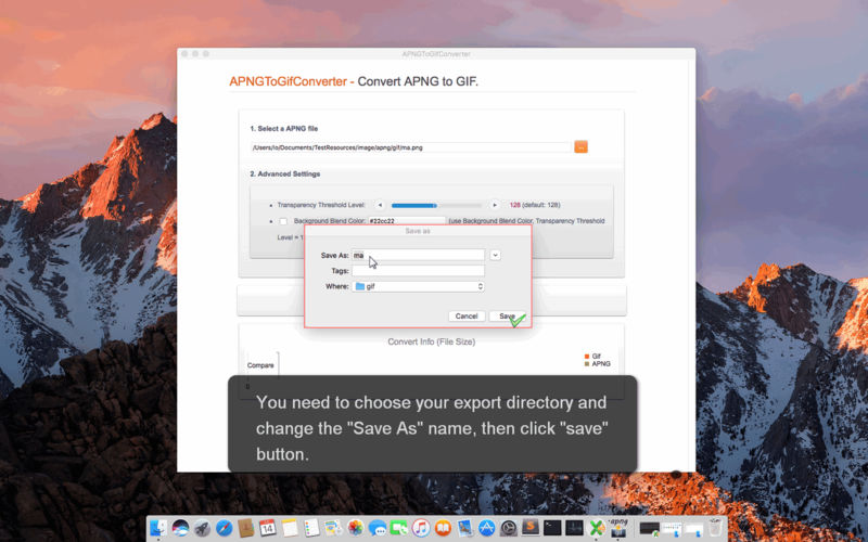 APNGToGifConverter 3.2.1 for Mac|Mac版下载 | GIF动画图片转换为APNG格式的工具