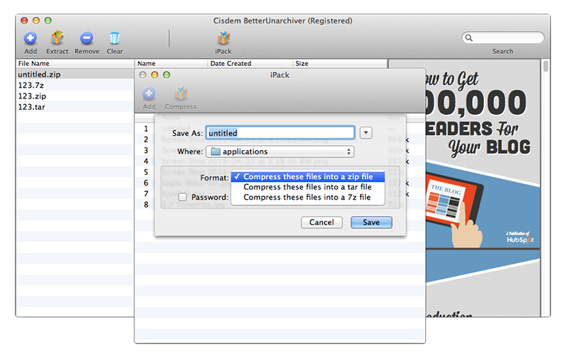 Cisdem BetterUnarchiver 2.1.0 for Mac|Mac版下载 | 压缩解压缩软件
