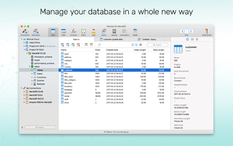 Navicat 12 for MariaDB 12.0.21 for Mac|Mac版下载 | MariaDB数据库管理和管理提供本地环境