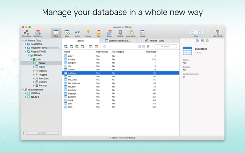 Navicat 12 for SQLite 12.0.21 for Mac|Mac版下载 | SQLite数据库管理和开发工具