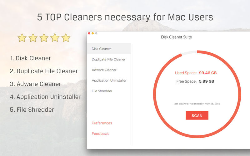Disk Cleaner Suite - 5 Optimization Apps 2.3 for Mac|Mac版下载 | 磁盘清理工具