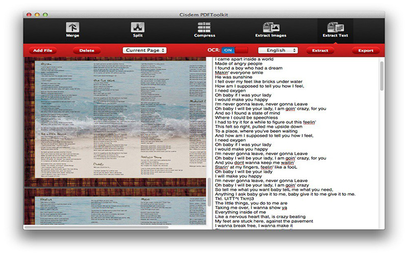 Cisdem PDFToolkit 2.2.0 for Mac|Mac版下载 | PDF中提取文本和图像软件