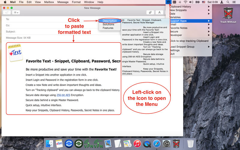 Favorite Text 1.9 for Mac|Mac版下载 | 文本管理器