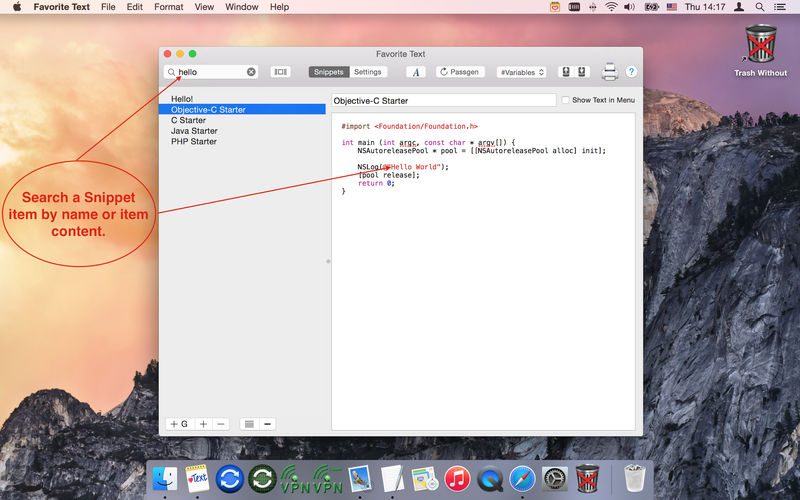 Favorite Text 1.9 for Mac|Mac版下载 | 文本管理器