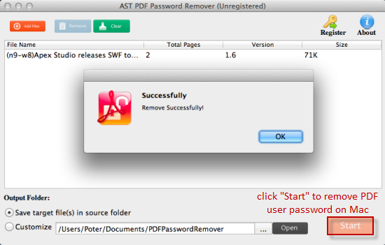 Jihosoft PDF Password Remover 1.2 for Mac|Mac版下载 | PDF密码和限制删除工具