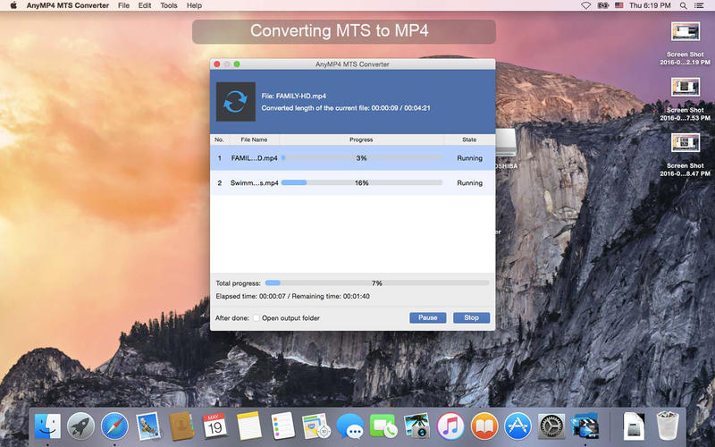 AnyMP4 MTS Converter 8.1.16 for Mac|Mac版下载 | MTS视频转换器
