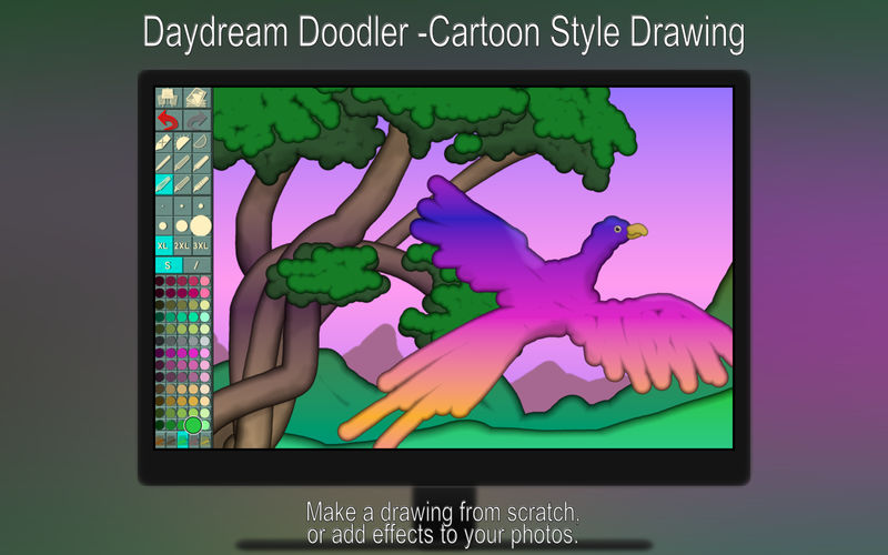 Daydream Doodler Pro 3.13.1 for Mac|Mac版下载 | 卡通风格绘图工具