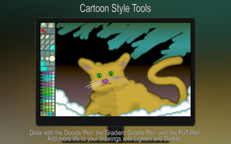 Daydream Doodler Pro 3.13.1 for Mac|Mac版下载 | 卡通风格绘图工具