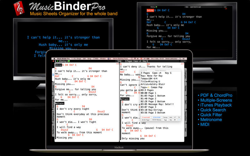 Music Binder Pro 3.5 for Mac|Mac版下载 | 音乐曲单制作应用