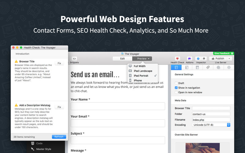 RapidWeaver 7 7.5.5 for Mac|Mac版下载 | 网页设计软件