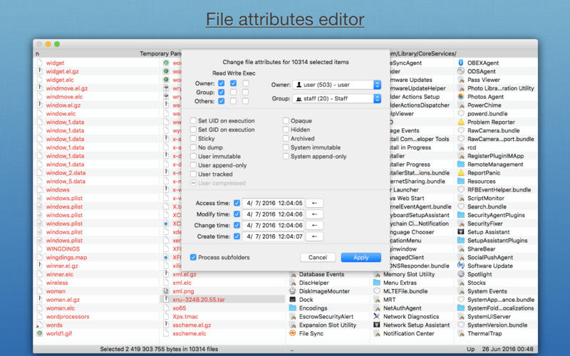 Nimble Commander Pro 1.2.2 for Mac|Mac版下载 | 双平面文件管理器