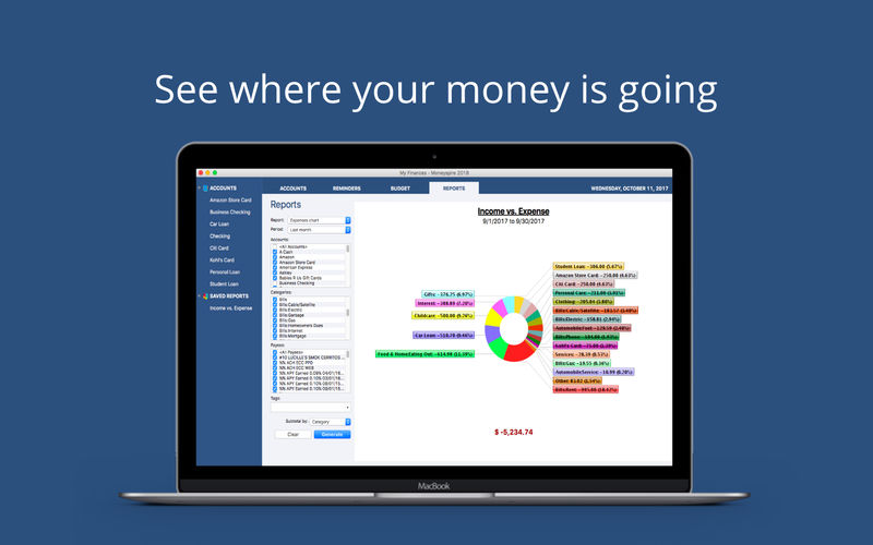 Moneyspire 2018 18.0.6 for Mac|Mac版下载 | 个人理财软件