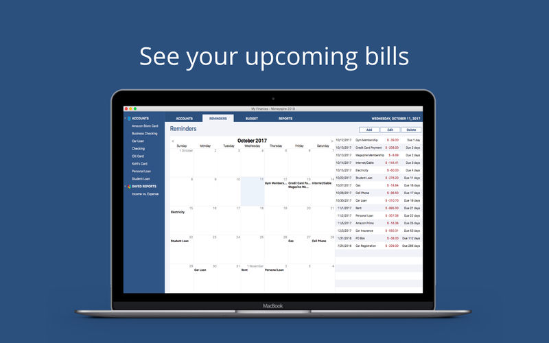 Moneyspire 2018 18.0.6 for Mac|Mac版下载 | 个人理财软件
