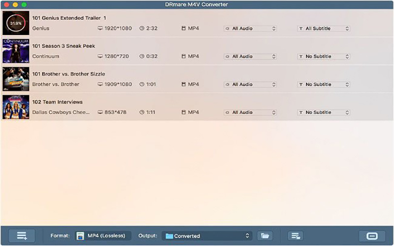 DRmare M4V Converter 2.1.2 for Mac|Mac版下载 | drm去除软件