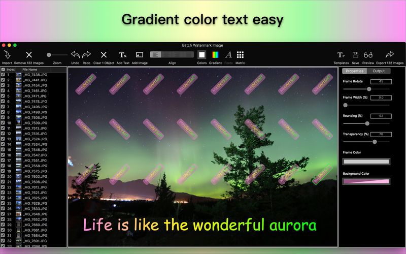 Batch Watermark Image 1.2.0 for Mac|Mac版下载 | 图片加水印工具